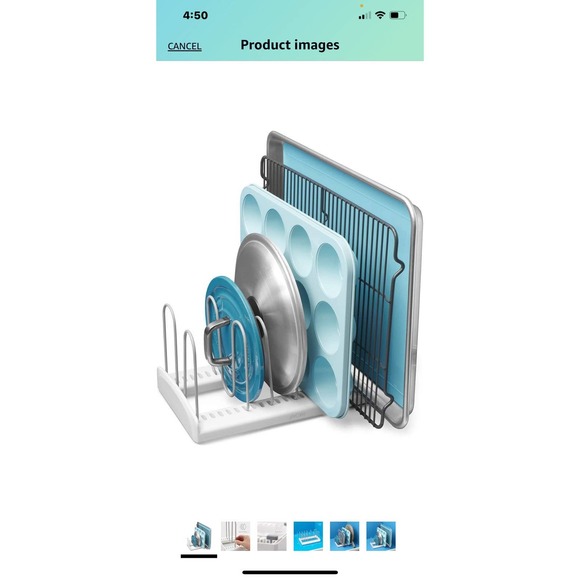 Other - YouCopia adjustable pan and lid rack new